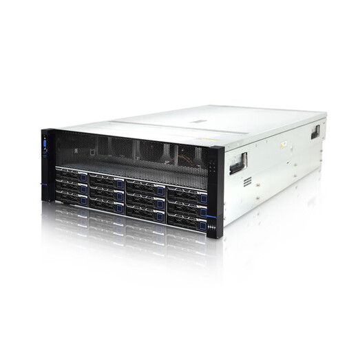 Double EPYC9654 / 9754 A100 / A800 / H100 Huit carte Deep Learning GPU Rack Server Dual 9754 256 Core 512 Threads 2.25g Tesla L20 48G Carte graphique * 8