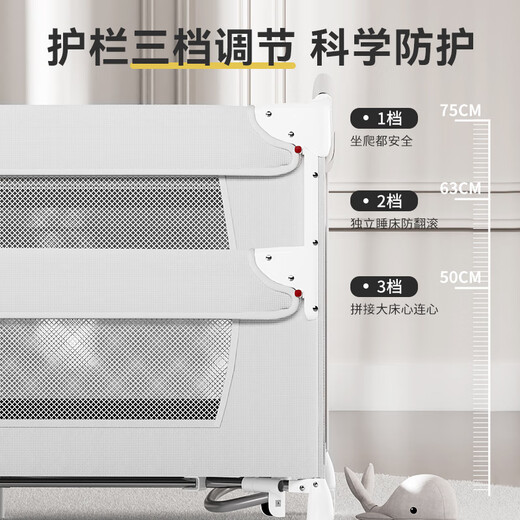 ULOP crib, mobile splicing bed, multifunctional folding bed, baby's sleep artifact, newborn cradle, baby supplies, birth crib rocking bed + waterproof fabric + mattress + mosquito net, cocoa mattress for free by posting pictures during the activity