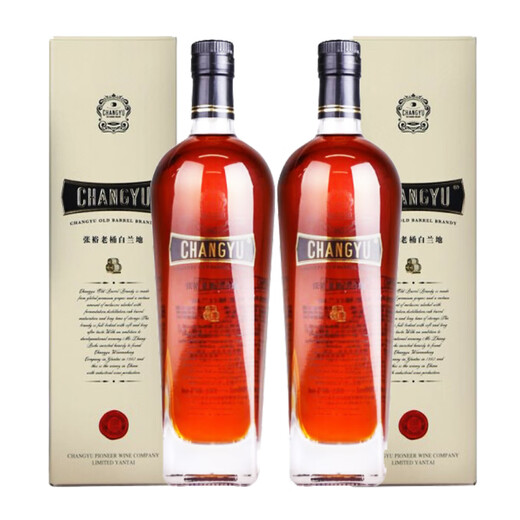 张裕【整箱6瓶】张裕老桶白兰地  张裕12年白兰地 2018年老酒700ml 老桶一箱 6瓶