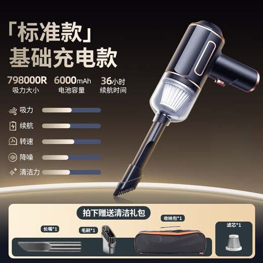 Xiaomi Guoba Trendy Life Appliance Car Vacuum Cleaner 2024 New Car Super Suction Home Handheld Large Suction Mini Powerful Standard Model 798000R Launched Smart Transformer