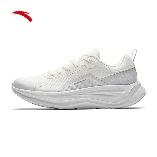 ANTA Ledao丨Fan Zhendong's same style casual shoes, women's training shoes, lightweight running sports shoes for women 122517719 Ivory White/Sand Gray-1 37.5