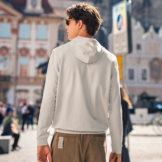 
Mr. Bu Bu’s thin base sweatshirt for men casual hooded men’s inner top 2025 new product KT15763 Bronze L (175)