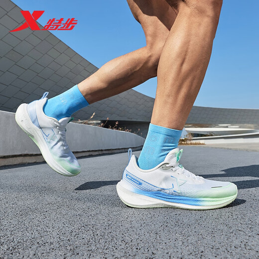Xtep men's shoes men's sports running shoes Kunpeng shock-absorbing breathable mesh running shoes