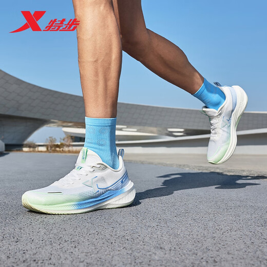 Xtep men's shoes men's sports running shoes Kunpeng shock-absorbing breathable mesh running shoes