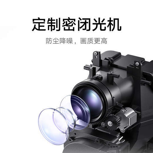 Xiaomi Projektor Redmi Lite Edition Projektor Home Smart Home Theatre Sensitive Focus Sensitive Korrektur 1080p Physikalische Auflösung MIUI -System