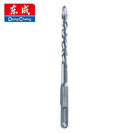 Dongcheng Electric Hammer Impact Drill Round Shank Two Pit Two Slots Alloy Drill Power Tool Accessory 14*200mm