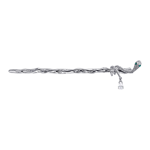 Cercoo Xinyuan Ruiqi Snake Year Chinese Style Zodiac Year One-line New Chinese Style Hairpin Ball Hair Hairpin 1 piece