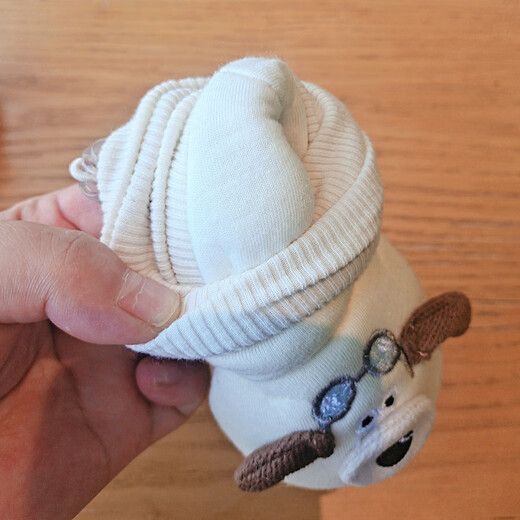 Jingqi (JOYNCLEON) baby shoes autumn and winter newborn socks shoes 0-3-December men and women baby step front shoes non-slip warm toddler shoes beige inner length 13cm [suitable for babies 6-12 months]