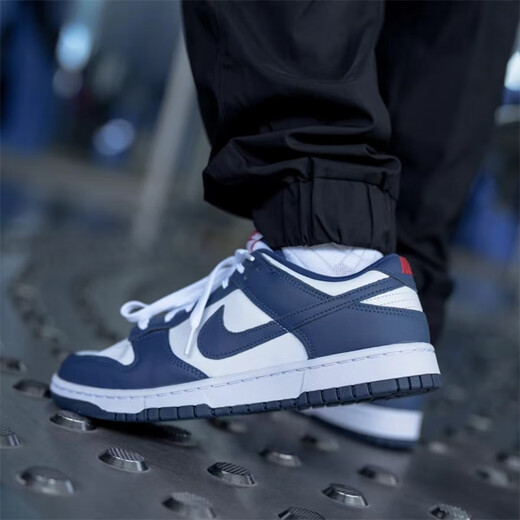 耐克（NIKE）Dunk Low 白灰 摩卡 棕黑白男低帮舒适防滑耐磨休闲运动百搭板鞋 DD1391-400白蓝 40 (250mm)