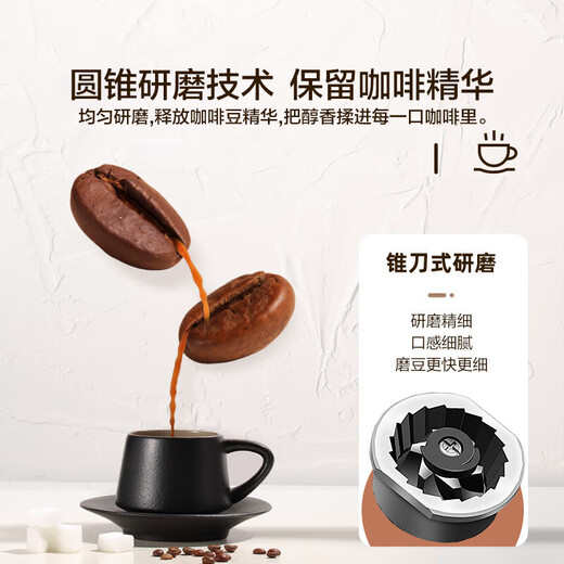 松下（Panasonic）【国家补贴】美式咖啡机研磨一体家用全自动豆粉两用自动清洁智能保温咖啡壶 送礼 NC-A701