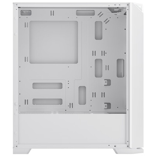 Golden Field FM01 Snow Mounted Iron Mesh Hole High Flow Cooling Wide Body Desktop-Computer-Hauptgehäuse unterstützt großes ATX-Motherboard/8 Lüfterpositionen/240 Kühlkörper