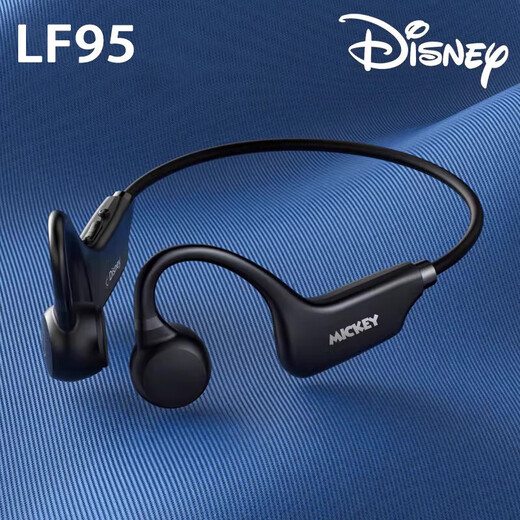 GUGLE Bone Conductive Bluetooth Headphones Not Into the Ear Sports Neck Halves Neck Head-Wear High Sound Quality Suitable for Sony Black [Not Into the Ears and No Pain + TF Card + Standard