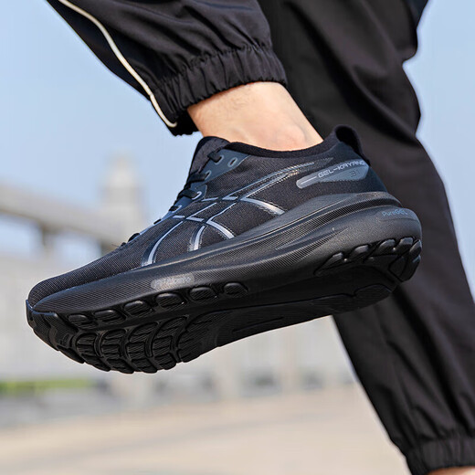 亚瑟士（ASICS）运动鞋男鞋 25夏季新款GEL-KAYANO 31轻便缓震稳定支撑舒适跑步鞋 1011B868-001 39