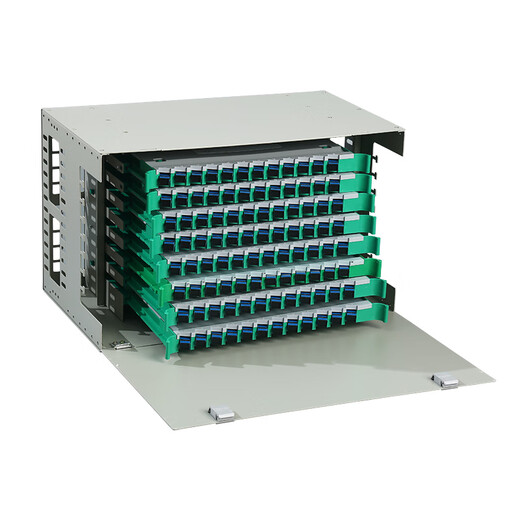 Shentian Communications ODF Fiber Patch Panel 24.12.48/72/96/144 Kernfaserschrank-Rack-Rack-Typ ODF-Einheit Faserfaser-Koppler Schmelzscheibe 24 Core ODF