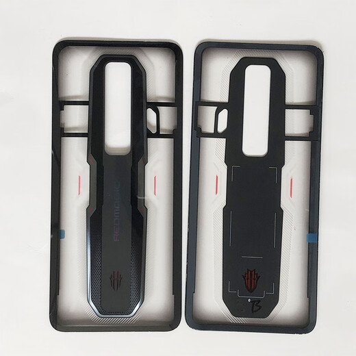 
X is suitable for Red Magic 7S Pro N 709S N679S Back cover glass Mobile battery rear cover rear case screen Red Magic 7spro Deuterium Front Transparent Edition Silver Wing Ag