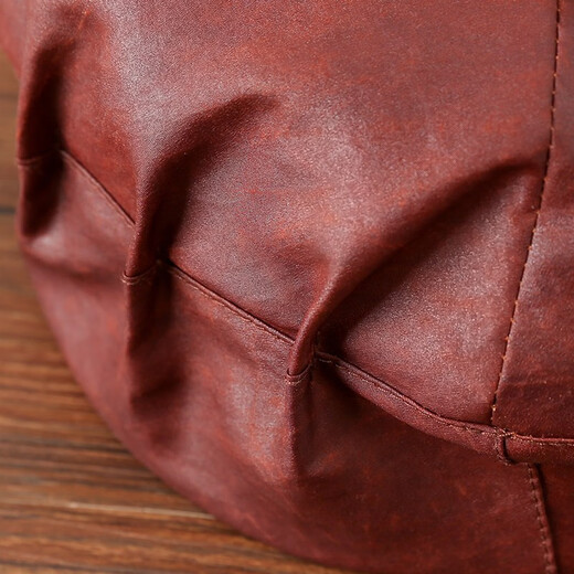 PTAH stewardess hat heavyweight mulberry silk fragrant cloud gauze old material black turtle red cloud gauze fashion retro temperament versatile beret red