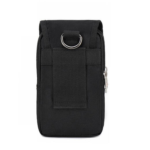 Swiss Sergeant Knife Waist Bag Men's Multifunctional Mobile Phone Bag Wearing Belt 7. Inch Men's Waterproof Canvas Sports Small Waist Bag Large Size