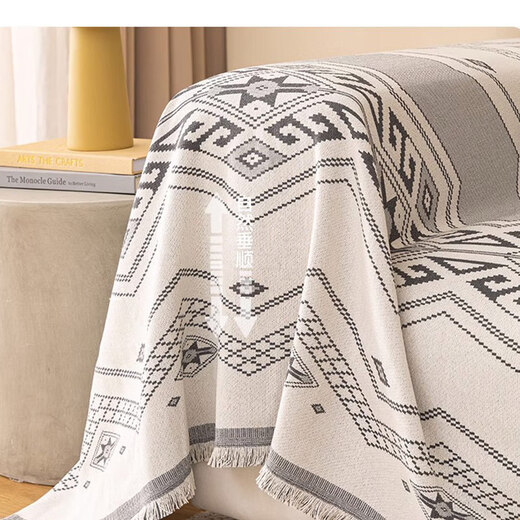 Breeze Sofa Cover 2024 New Sofa Cover Thickened Sofa Release All-Inclusive Anti-Slip Sofa Cover Blanket Gilsey-Orange 180-380cm [Suitable for four-person sofa]