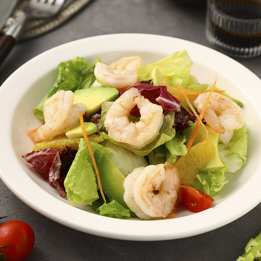 Jingdong Supermarket Ecuadorian white shrimps net weight 2Jin Jin is equal to 0.5kg (156-198 pieces) without water retaining agent children's breakfast self-operated fresh food