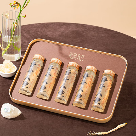 燕遇东方 即食燕窝人参饮礼盒滋补品中老年长辈礼品 燕遇东方.奋斗人参即食燕窝