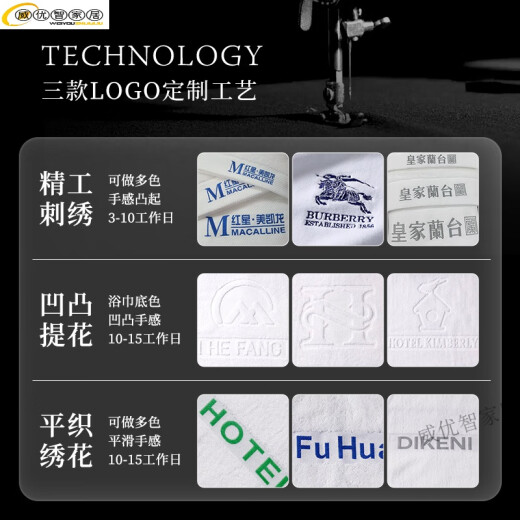 CLCEY浴巾全棉五星级希尔顿酒店纯棉毛巾三件套男套装吸水速干 铂金纯白色14070cm-500克