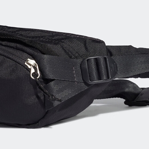 阿迪达斯 （adidas）三叶草男女新款腰包ESSENTIAL CBODY时尚潮流旅行胸包斜挎包 HE9720黑色 MISC