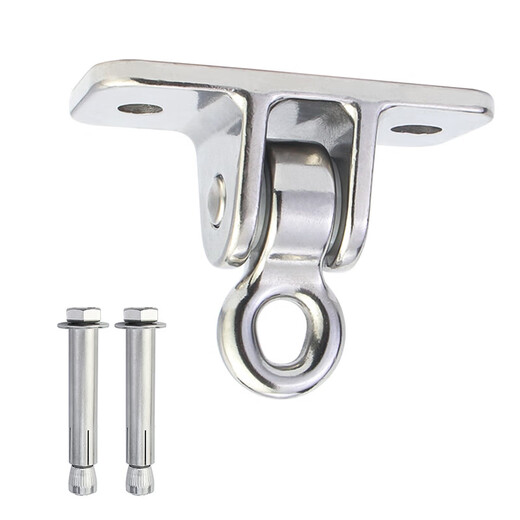 Jinchao 304 stainless steel ring swing ring swing hook ceiling aerial yoga hammock fixed sandbag ring style (expansion screw)