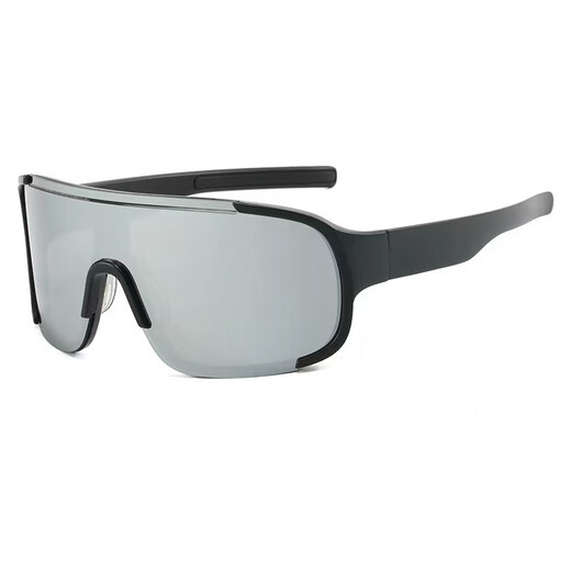 Boshide cycling sunglasses protective men's mountaineering glasses bicycle mountain bike goggles women's outdoor black frame white mercury