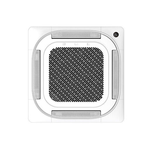 Midea central air conditioner 2 hp 3p/5 hp heating and cooling second-hand 90% new ceiling unit commercial shop office factory embedded patio unit ceiling suction air outlet from all sides Midea three-horse fixed frequency heating and cooling ceiling unit-220V