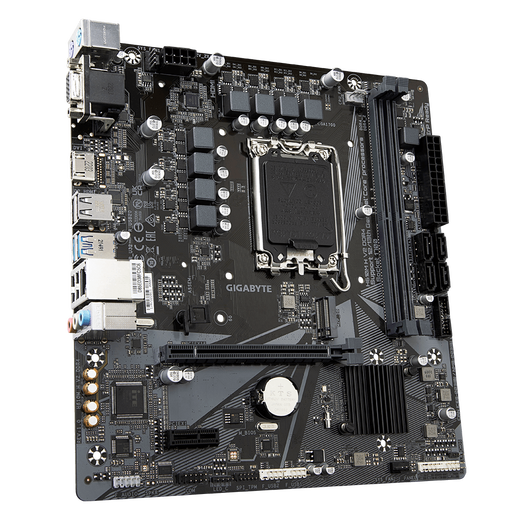 技嘉/华硕/微星H610M系列搭酷睿12100F/12400F/12490F全新主板CPU套装 技嘉H610M H V2 D4 +i5 12400 全新散片(带核显）