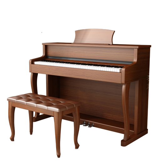 Eric electric piano 88 key heavy hammer professional adult home children beginner kindergarten kindergarten teacher grade electronic piano playing grade wood grain walnut color + double stool