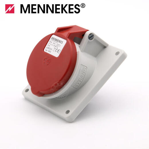 
Mannekos; MENNEKES industrial oblique socket connector TYP1473 three-phase five-core 16A five-core 16a