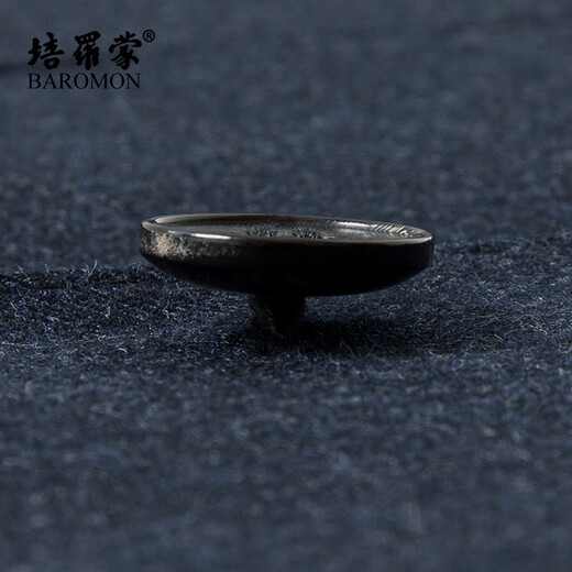 BAROMON 100% wool suit men's suit men's wedding and groom's high-end business single top single suit haze blue - single top 165B - single top