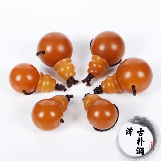 DRJEFUN natural raw mineral old beeswax Buddha head split tee bracelet bracelet 108 beads accessories natural old beeswax diameter 12mm single boutique