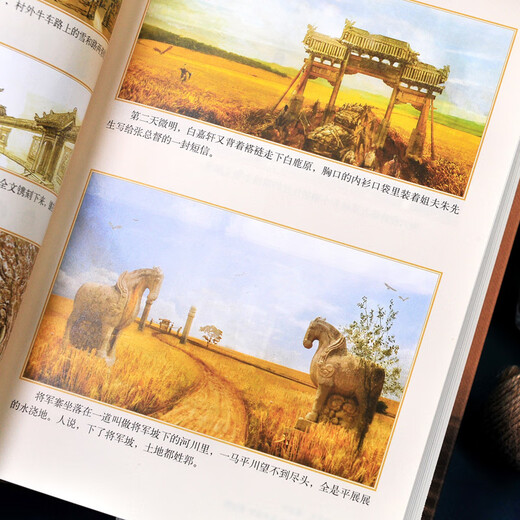 [Hardcover full version 695 pages] Official genuine Bai Luyuan uncut version The original hardcover collector's version completed version The Mao Dun Literature Award winner Chen Zhongshi People's Literature Publishing House Chinese contemporary novels rural youth literature books Bai Luyuan