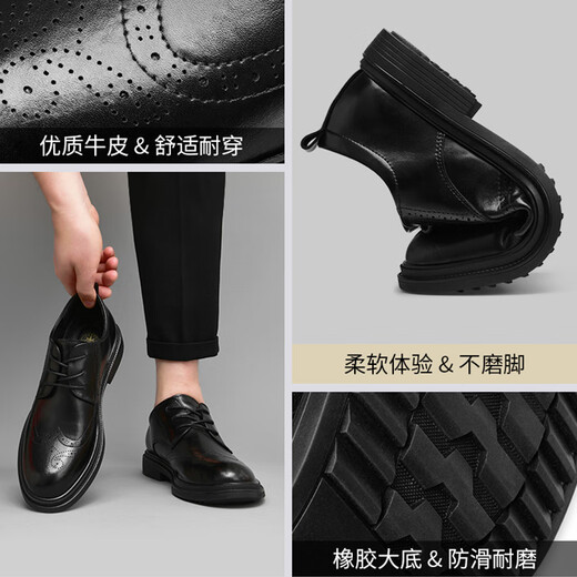 Cartelo Oficial Wenzhou zapatos de cuero genuino de cuero