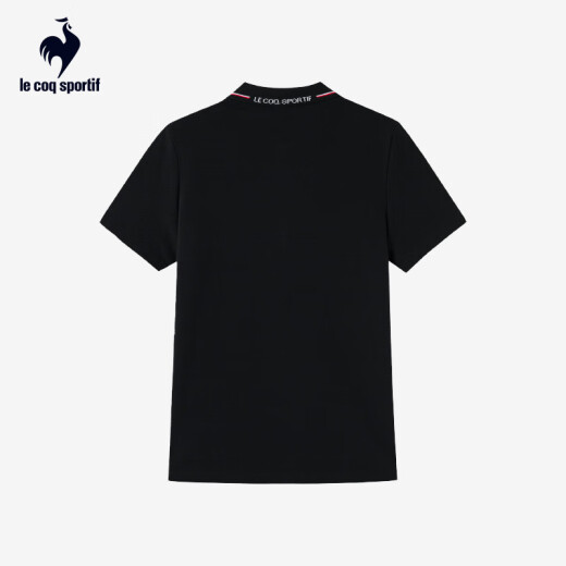 乐卡克（Le coq sportif）乐卡克法国公鸡夏季女士短袖POLO L242WECA1105 炫黑色-2 L