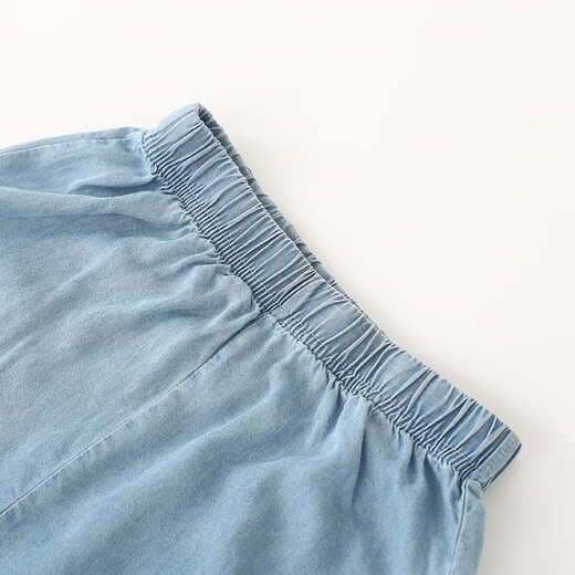 Snoopy (Snoopy) Ropa para niños niños y niñas Jeans Mosquitos repelentes pantalones adolescentes Biros de color azul oscuro Azul Azul 120 120