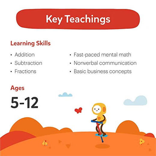 Osmo children's mathematics enlightenment board game, pizza shop management game for 5-12 years old, addition and subtraction fraction operation, business thinking training, iPad tablet interactive educational toy