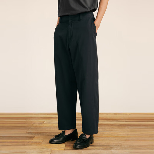 Sketch Men's Clothing Mall mismo estilo 2024 Autumn Nuevo pantalones casuales Pantalones cónicos suaves y suaves Tendy 9O8E12590 001 Negro S
