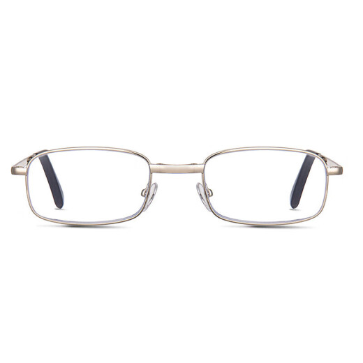 Sober reading glasses for men and women unisex folding anti-blue light reading glasses for the elderly 1105A gold 200 degrees