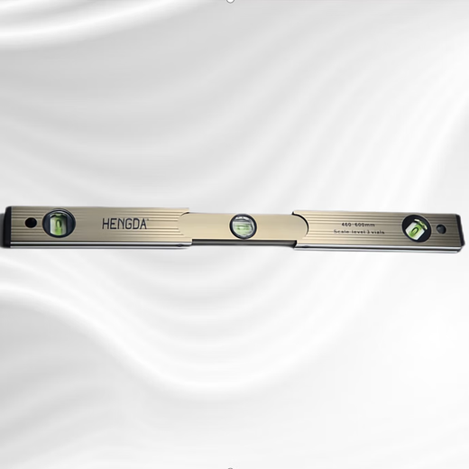 Folding strong magnetic high-precision aluminum alloy level mini lightweight flat ruler retractable small portable measuring ruler 460-600mm strong magnetic type