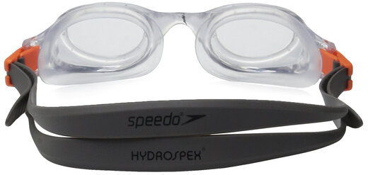 Speedo junior. Hydrospex classic swimming goggles anti-fog adjustable silver silver ice one size fits all
