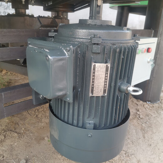 Suitable for five cubic concrete storage tank flat mouth mixer mixing arm motor control box reducer flange 7.5 kilowatt copper motor mixer