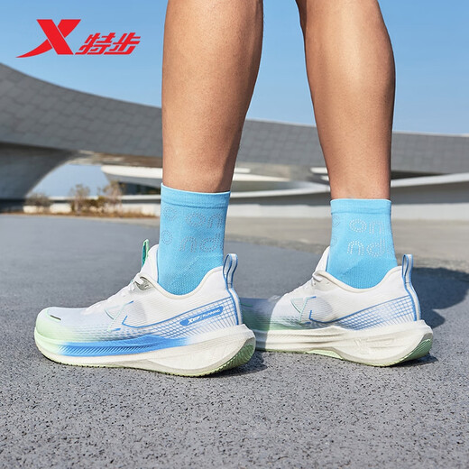 Xtep men's shoes men's sports running shoes Kunpeng shock-absorbing breathable mesh running shoes