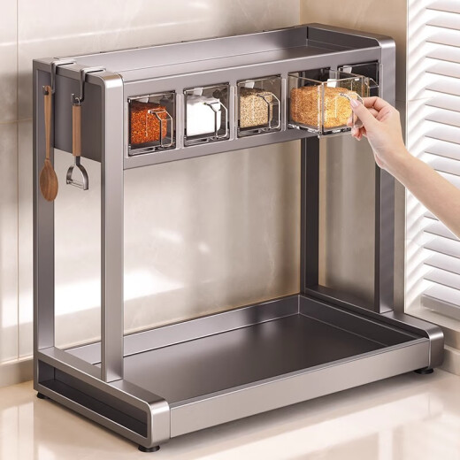 Casa de almacenamiento de nuevo condimento de fantasía Caja de condimentos de saltmán de la cocina