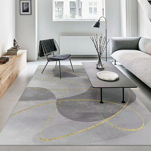 Xuxian light luxury living room carpet floor mat coffee table mat bedroom living room carpet home entrance anti-slip mat large area carpet light luxury-03 200*300 cm