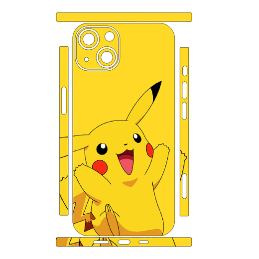 Corgming convient à l'iPhone13mini téléphone mobile Back Case Back Film Apple 12promax Cartoon Full Body Sticker Couleur personnalisée Film 14128 [Achetez un