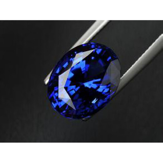 
GOR Pangdonglai Quality Tanzanite Naked Stone Sapphire Collection Tanzanite Blue Egg Gem Powder Melt DIY Oval 15x20mm Oval