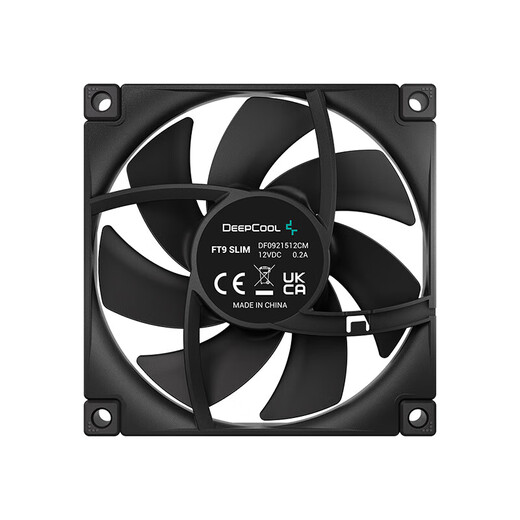 九州风神FT9 SLIM 超薄机箱风扇 ITX CPU散热风扇 静音 风压 温控 9215 关联9015 九州风神 FT9 SLIM